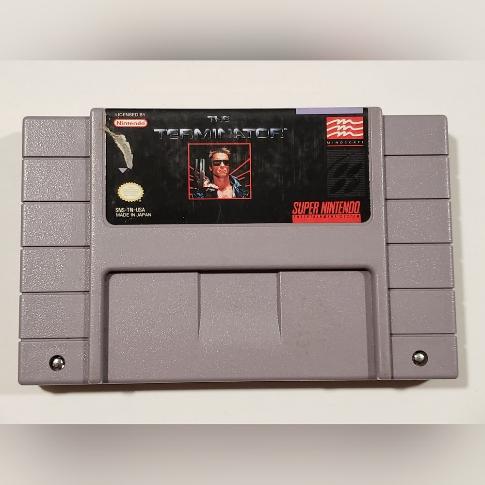 The Terminator (Super Nintendo Entertainment System 1994) SNES. Tested  & works